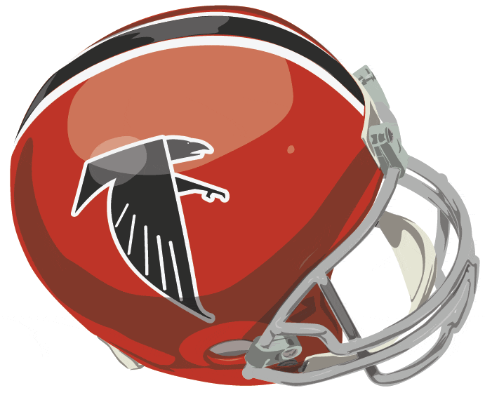 Atlanta Falcons 1970-1977 Helmet Logo t shirts DIY iron ons